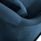 Armen Living Karen Blue Velvet Modern Accent Chair LCKRCHBLU - alternate 8